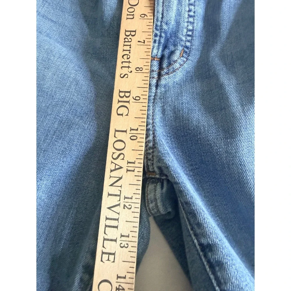 Madewell The Perfect Vintage Jean Medium Wash Raw Hem‎ High Rise Denim 25
